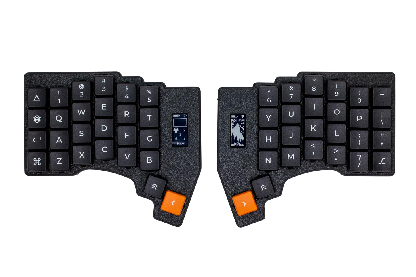 Mantaray Pro Wireless keyboard in black on a white background.